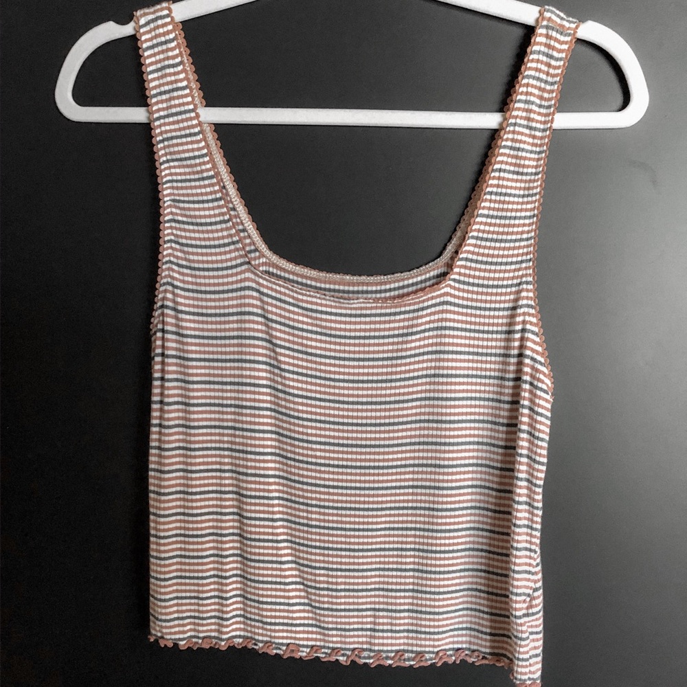 American Eagle Ribbed Crop